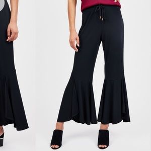 Octavia Ruffle Hem Pants
